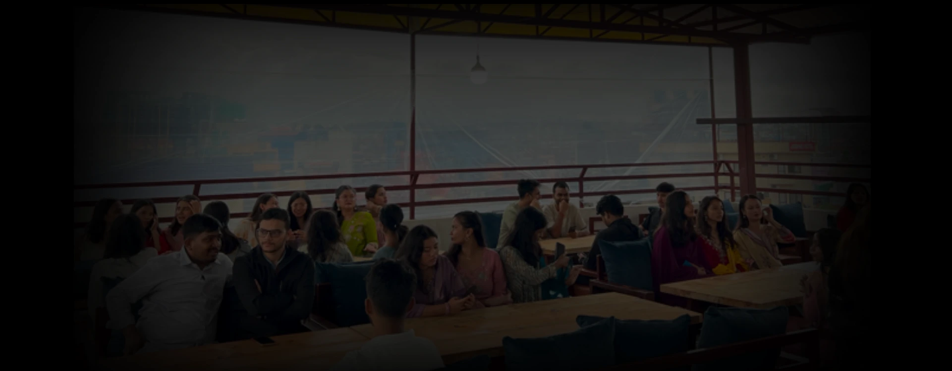 Celebrate office gatherings in style at Kimbu Restro! 
Enjoy delicious food, signature drinks, and stunning rooftop views that make every team moment memorable. 